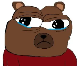 Телеграм стикер 😢 Bobo