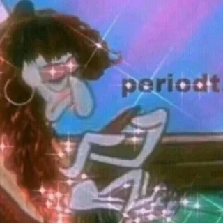 Sticker 💅 Periodt. Luv💅🏻💋💞💄 @Virgins_Club