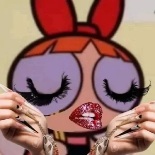 Telegram sticker 💋 Periodt. Luv💅🏻💋💞💄 @Virgins_Club