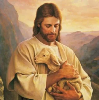 Телеграм стикер ✨ Jesus - @I666lI