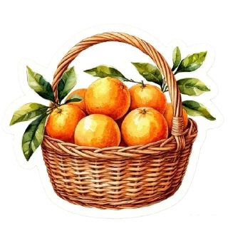 Video sticker 🍊 Акварельная зима от @ckladstikerov7