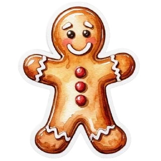 Telegram sticker 🥮 Акварельная зима от @ckladstikerov7