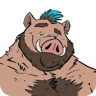 Video sticker 😏 Atlas the boar (@NickDales)