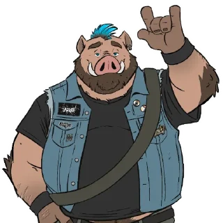 Video sticker 🤘 Atlas the boar (@NickDales)