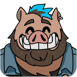 Video sticker 😁 Atlas the boar (@NickDales)