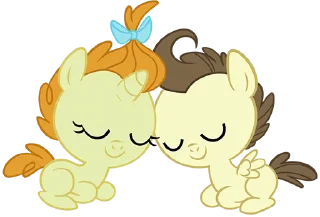 Telegram sticker 😌 We are Pound Cake & Pumpkin Cake | by @Ha1Gud