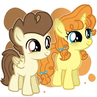 Sticker 😇 We are Pound Cake & Pumpkin Cake | by @Ha1Gud