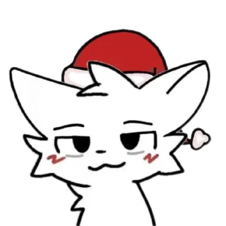Telegram sticker 🎅 /KissersCats\  •∆•  /@FemTgk\