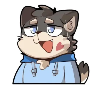 Video sticker 😅 Cute...@kuro_neco2909