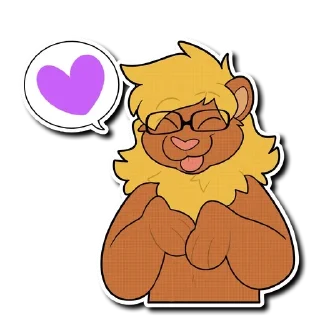 Video sticker 💜 Mocha