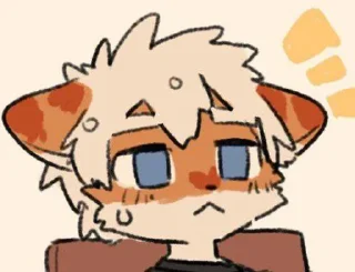Telegram sticker 😢 Cheng'Pack Furry Edition