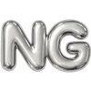Sticker 🆖 Y2K METALLIC @uwuBerry