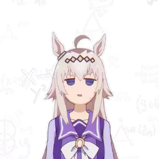 Video sticker 🤨 @fix_x_fox Uma Musume Cinderella Gray