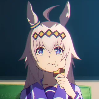 Video sticker 😋 @fixfox Uma Musume Cinderella Gray