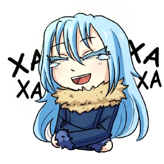 Telegram sticker 😂 Rimuru Tempest by @biblethe