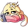 Sticker 😔 Бисквит и Ванилька @TgEmojis
