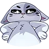 Sticker 😠 Бисквит и Ванилька @TgEmojis