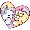 Sticker ❤️ Бисквит и ...