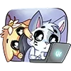 Video sticker 👀 Бисквит и ...