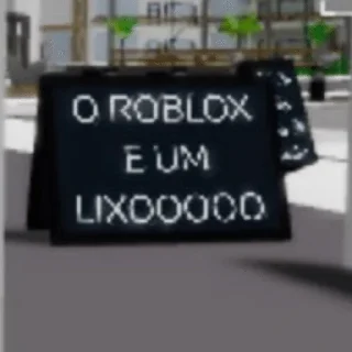 Telegram stiker 🗑️ Plaquinhas do Roblox :: @fStikBot