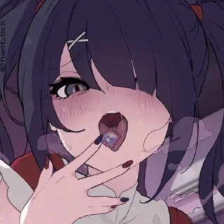 Video sticker 🥵 Ahegao Ахегао @hentstick