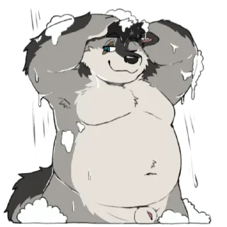 Video sticker 🚿 Aurora and Fell 2