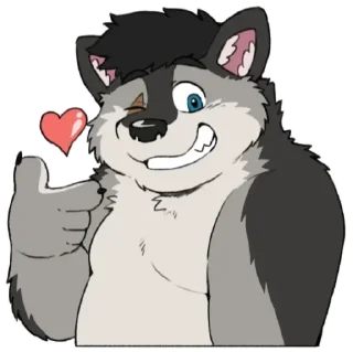 Sticker ❤️ Aurora and Fell 2
