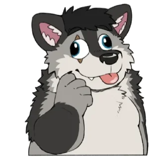 Telegram sticker 😦 Aurora and Fell 2
