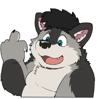 Video sticker 🖕 Aurora and Fell 2