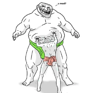 Telegram sticker 🤪 $TROLL