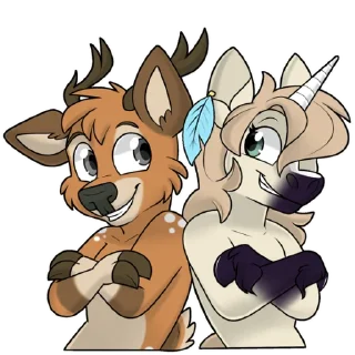 Sticker 🐴 Harvi by Kimadesigns