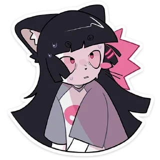 Telegram sticker 👀 Зизи :: @stickroom