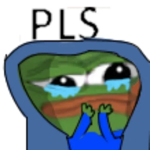 Telegram sticker 😥 Pepe by @Speed_D3mon :: @fStikBot