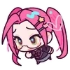 Sticker 🌟 chibi alnst | @tokistick . . _suuroku_ on x.