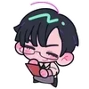 Sticker 🌟 chibi alnst | @tokistick . . _suuroku_ on x.