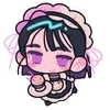 Sticker 🌟 chibi alnst | @tokistick . . _suuroku_ on x.