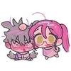Sticker 🌟 chibi alnst | @tokistick . . _suuroku_ on x.