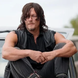 Телеграм стикер 😒 Norman Reedus ¦ @figurinhasWa