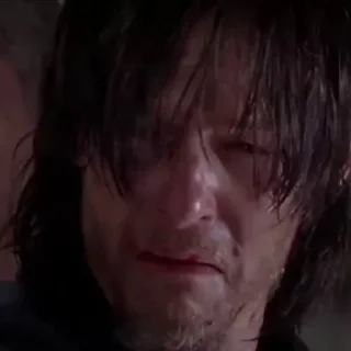 Телеграм стикер 😭 Norman Reedus ¦ @figurinhasWa