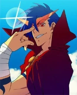 Telegram sticker 🌟 KAMINA @GIFSHIGETSUSTICK :: @fStikBot