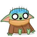 Video sticker 😨 Baby Yoda