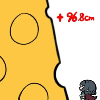 Telegram sticker 🧀 Chibi Jane Doe