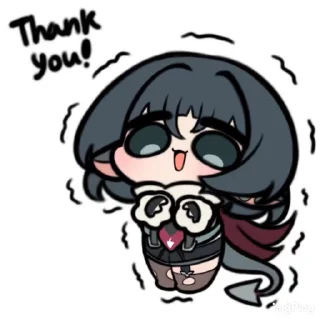 Video sticker ✅ Chibi Jane Doe