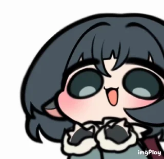 Video sticker 👏 Chibi Jane Doe