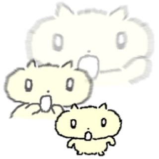 Telegram sticker ⭐ 나 김야옹, 고장났옹 @moe_sticker_bot