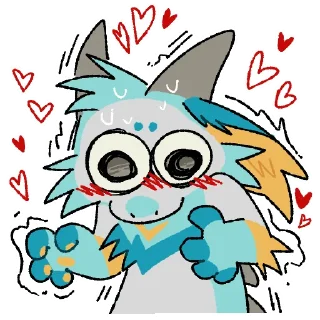 Video sticker 💓 Fisher the Dragon