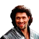 Telegram sticker 😜 Xena&Hercules