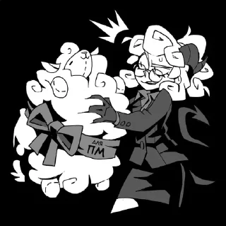 Telegram sticker 🌟 ❃PandeMonika❃ :: @fStikBot