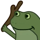 Sticker 🐸 Пизда тыквам