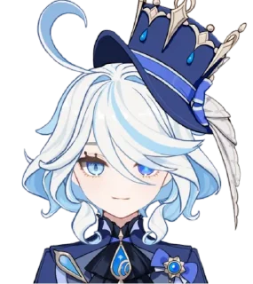 Sticker 🙂 Furina🌊 @abyssofmelancholy